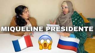 MIQUELINE (PRÉSIDENTE) FACE À POUTINE