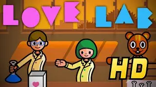 Love Lab - Rhythm Heaven [HD WIDESCREEN]  -  Gameplay Demonstration