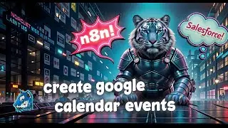 Salesforce + n8n - Automate Google Calendar Events - Learn how to build Workflows in n8n