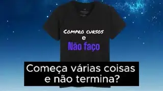 𝙑𝙤𝙘ê 𝙘𝙤𝙢𝙚ç𝙖 𝙫á𝙧𝙞𝙖𝙨 𝙘𝙤𝙞𝙨𝙖𝙨 𝙚 𝙣ã𝙤 𝙩𝙚𝙧𝙢𝙞𝙣𝙖?