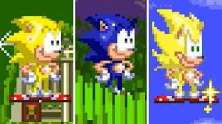 I wanna play this mod again! XD ~ Expressive Sonic [Sonic 3 A.I.R. mods]