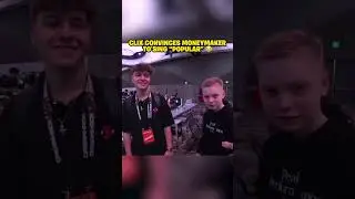 Moneymaker sings POPULAR with Clix IRL