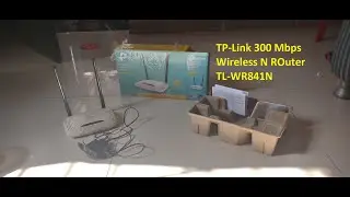 TP-Link 300 Mbps Wireless N Router TL-WR841N Unboxing