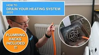 How to drain your heating system | Includes plumbing hacks