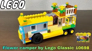 LEGO Classic 10698 assembly to flower camper #66