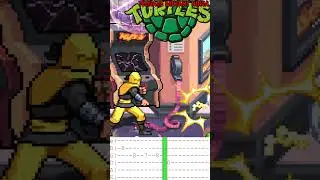 TMNT-Shredder’s Revenge-Mall Meltdown(SOLO GUITAR TAB)
