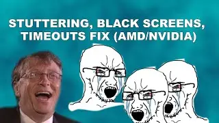 Microsoft is causing your stutters, black screens and drivers timeouts (AMD/NVIDIA FIX)