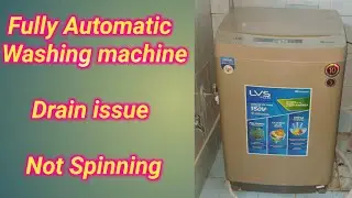 Automatic washing machine Repair | Drain issue not spinning Machine