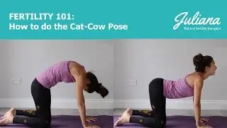 Fertility 101: How to do the Cat-Cow Pose in yoga
