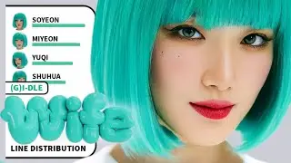 (G)I-DLE - Wife (Line Distribution)