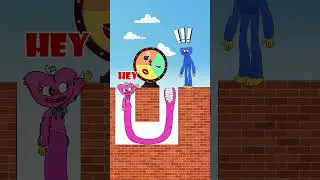 Kissy Missy is a two-headed monster #shorts #animation #memes