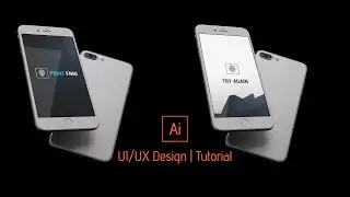Mobile Apps Design- Adobe Illustrator CC | Tutorial