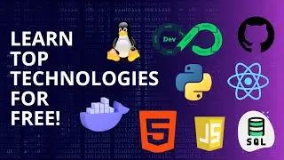 Learn Top Technologies for Free! | DevOps | Linux | Python | Reactjs | Html