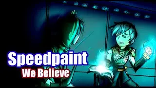 Speedpaint: Sketch to art - We Believe