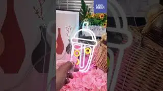 Boba Milk Tea Shop Neon Sign