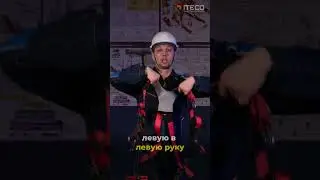 Как правильно надеть привязь ?