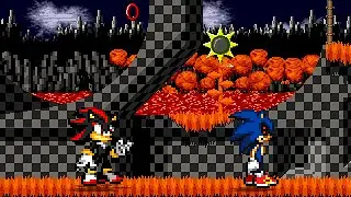 M.U.G.E.N - Shadow The Hedgehog vs Sonic.EXE