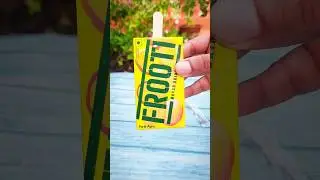 Frooti Popsicle | Instant Mango popsicle #viral #ytshorts #shorts #trending