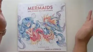 [GIVEAWAY + FLIP THROUGH]  Pop Manga Mermaids by Camilla d'Errico