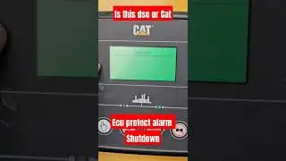 ECU protect alarm #powerlearningchannel #dieselgenerator #shortvideos #electrical #viralvideos