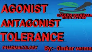 Agonist | Antagonist | Tolerance | type of Antagonist | Receptor | Type of receptor | B pharma  L-2