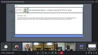 February 12, 2025 - Executive Committee