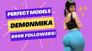 Micaela Ari instagram Dem0nmika ~ Plus Size Curvy Model ~ Bio & Facts
