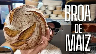 Broa de maiz y trigo proceso completo