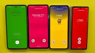 Incoming Call Samsung A72+Z Flip3+Z Fold2 +Poco X6
