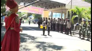 Kapolda Gorontalo sambut kunjungan kerja Kapolri