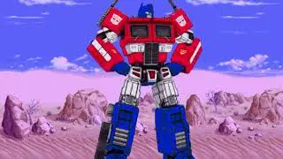 Optimus prime vs cool cat fight only (for playlist)