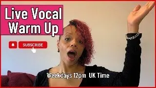 Vocal Warm Up for Beginners and Returners