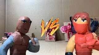MORTAL KOMBAT Jax vs Skarlet анимация