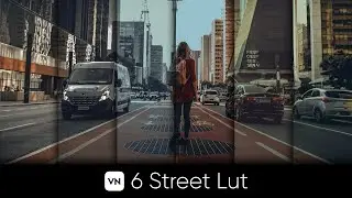 VN Video Editor | 6 Street Video Lut | Free Lut & Cube