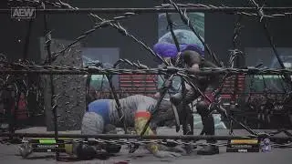AEW: Fight Forever Monique Mainville Vs TheGameassasin9 (Barbed Wire Death Match) 11-11-24