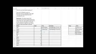 Spreadsheet Skills: How to use the VLOOKUP function