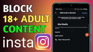 How to Block 18+ Content on Instagram | Safe Feed Settings Disable adult content on instagram 
