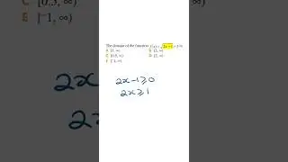 Find Domain of a Square Root Function (Easy Method)