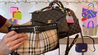 MY MEDIUM & LARGE HANDBAG COLLECTION 2023 | FT. LONGCHAMP, BURBERRY, LOUIS VUITTON, OTHERS