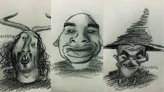 TOP 5 Sketch Drawings Compilation | Funny scribbling drawing that you'll laugh at