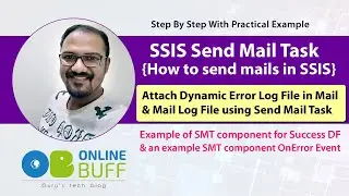 SSIS Send Mail Task Example | Send Mail Task OnError Event Handler
