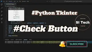 Python tkinter check ✅ button | Python GUI tutorial for beginners