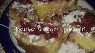 Carobna Kuhinja ❤️🍒❤️PITA SA VISNJAMA I JOGURTOM ❤️🍒❤️ uzivacete u svakom zalogaju.❤️🍒❤️
