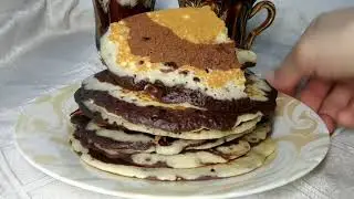 Мраморные панкейки