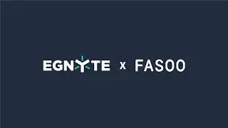 Fasoo Integrates with Egnyte, Unifying Security and Efficiency