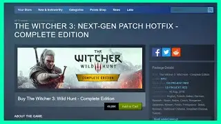 THE WITCHER 3 NEXT-GEN - PATCH v1.1 HOTFIX: GAME CRASHING FIX, MAJOR PERFORMANCE OPTIMIZATIONS!