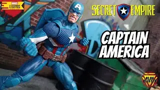 Marvel Legends Capitan America Secret Empire Walmart Exclusive Reseña Review En Español