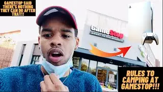 PS5 CAMPING ALL NIGHT RULES AT GAMESTOP HOW TO SURVIVE!!! (HOW I GOT MY PS5 AT GAMESTOP!!)