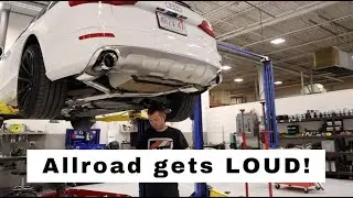 Building A Custom AWE Exhaust For my 3.0T Allroad