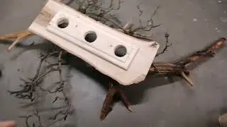 Из старых досок, сделать своими руками люстру.